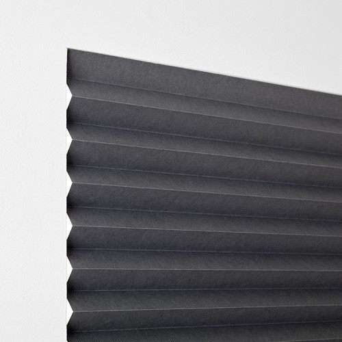 Tirai Lipat Minimalis Langsung Tempel / Vertical Blind SCHTS - Abu-abu
