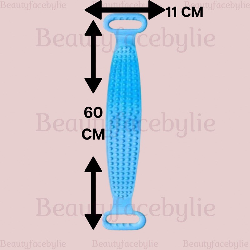 Sikat Punggung Badan Silikon Alat Gosok