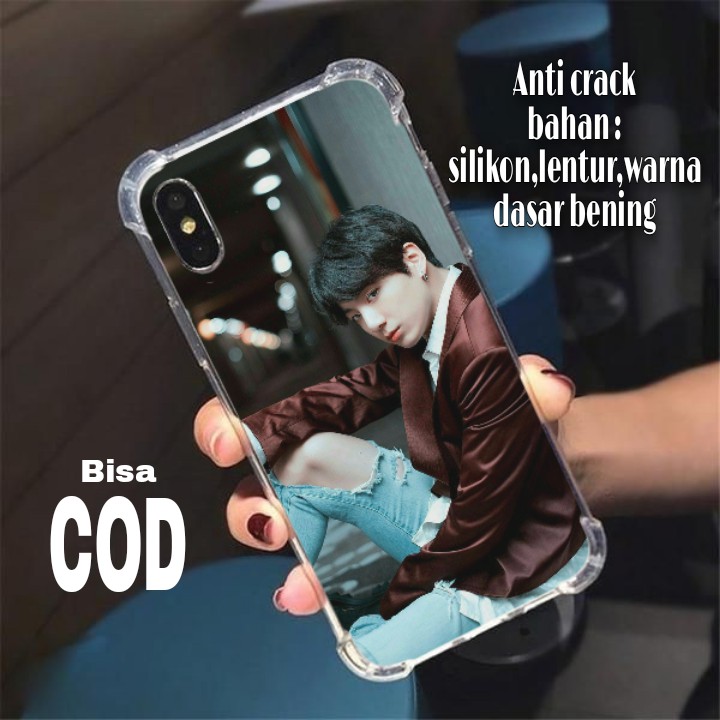 [COD] anti crack custom case bts silikon bisa semua tipe hp casing iphone oppo xiaomi realme vivo