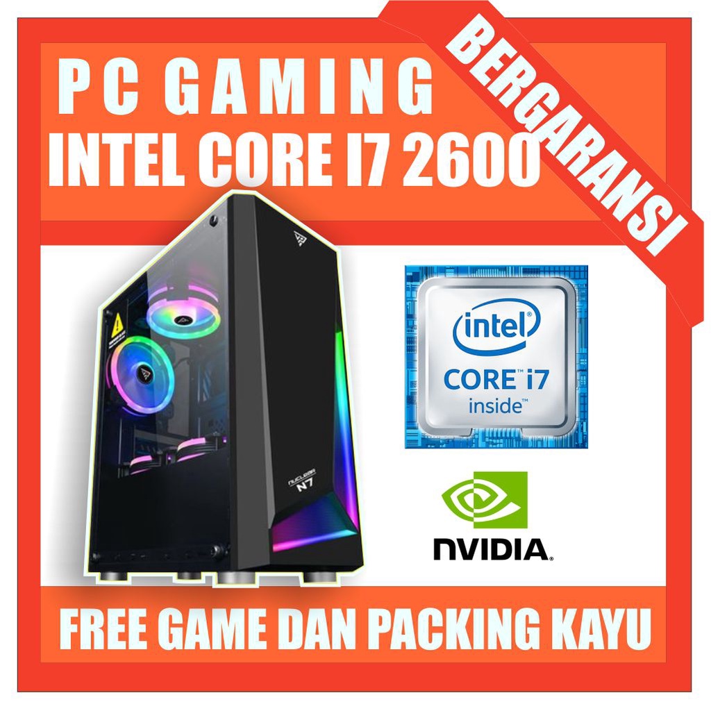 PC Gaming i7 2600 Ram 16GB VGA 4GB DDR5 HDD 1TB