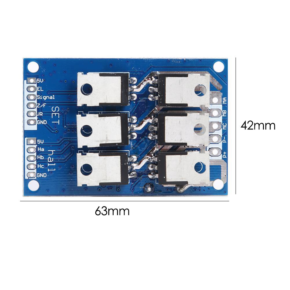 MOJITO DC 12V-36V 500W Brushless Controller Hall Motor Balanced Car Driver Board