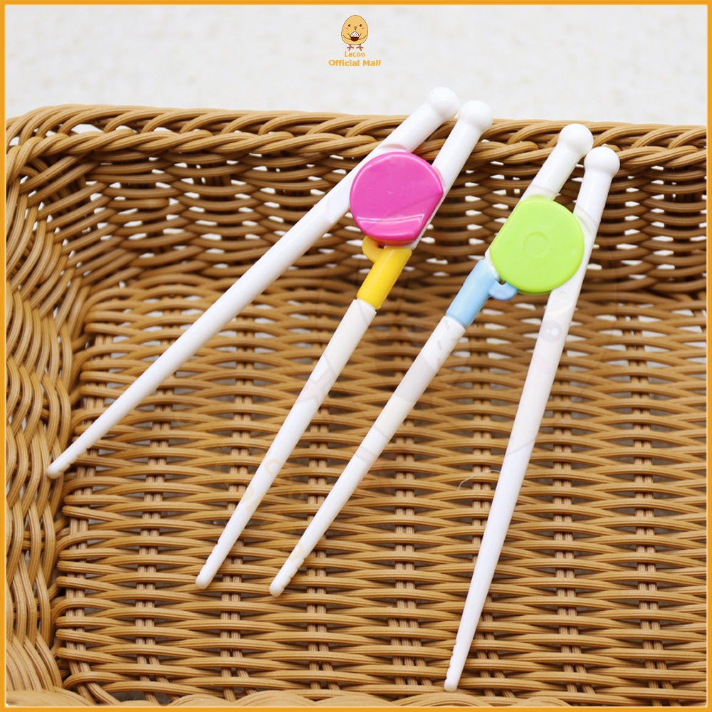 Lacoo Sumpit belajar anak bayi Baby Training Chopsticks