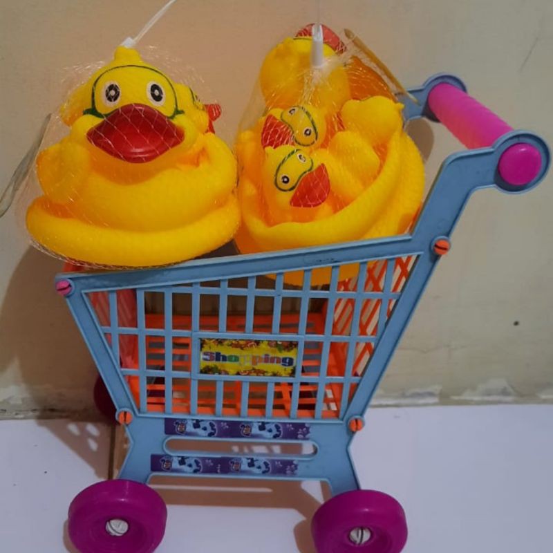 Mainan Bebek-bebekan / Mainan Anak Bebek Mandi / Mainan Bebek Karet