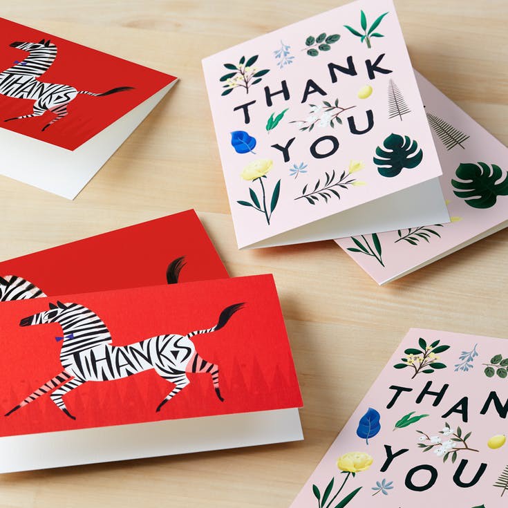 

Postcard Thankyou card 260 gsm