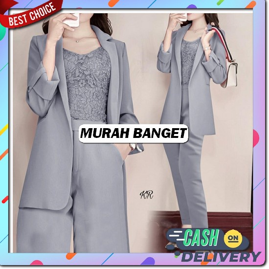 1 Kg Muat 4 Asmara One Set Tunik Premium / Emely Series Oneset Casy Premium Setelan Busui Hits Seleb