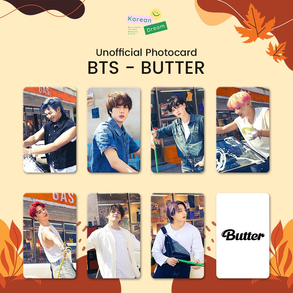 Jual BTS - BUTTER PHOTOCARD (VER.3A) | Shopee Indonesia