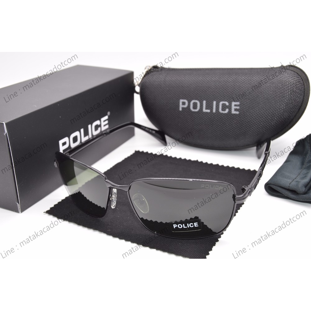 Kacamata Sunglass Police 1216 Hitam