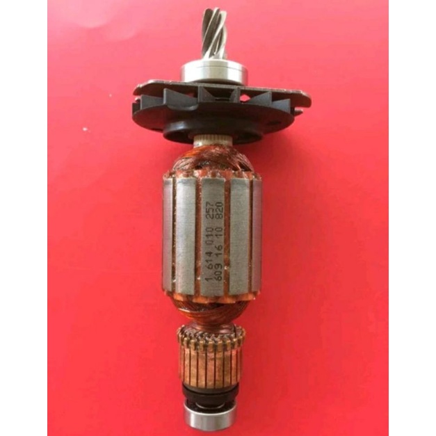 ARMATUR ANGKER ROTOR GULUNGAN DINAMO MESIN BOR BETON MERK BOSCH TIPE GBH 2 23 RE