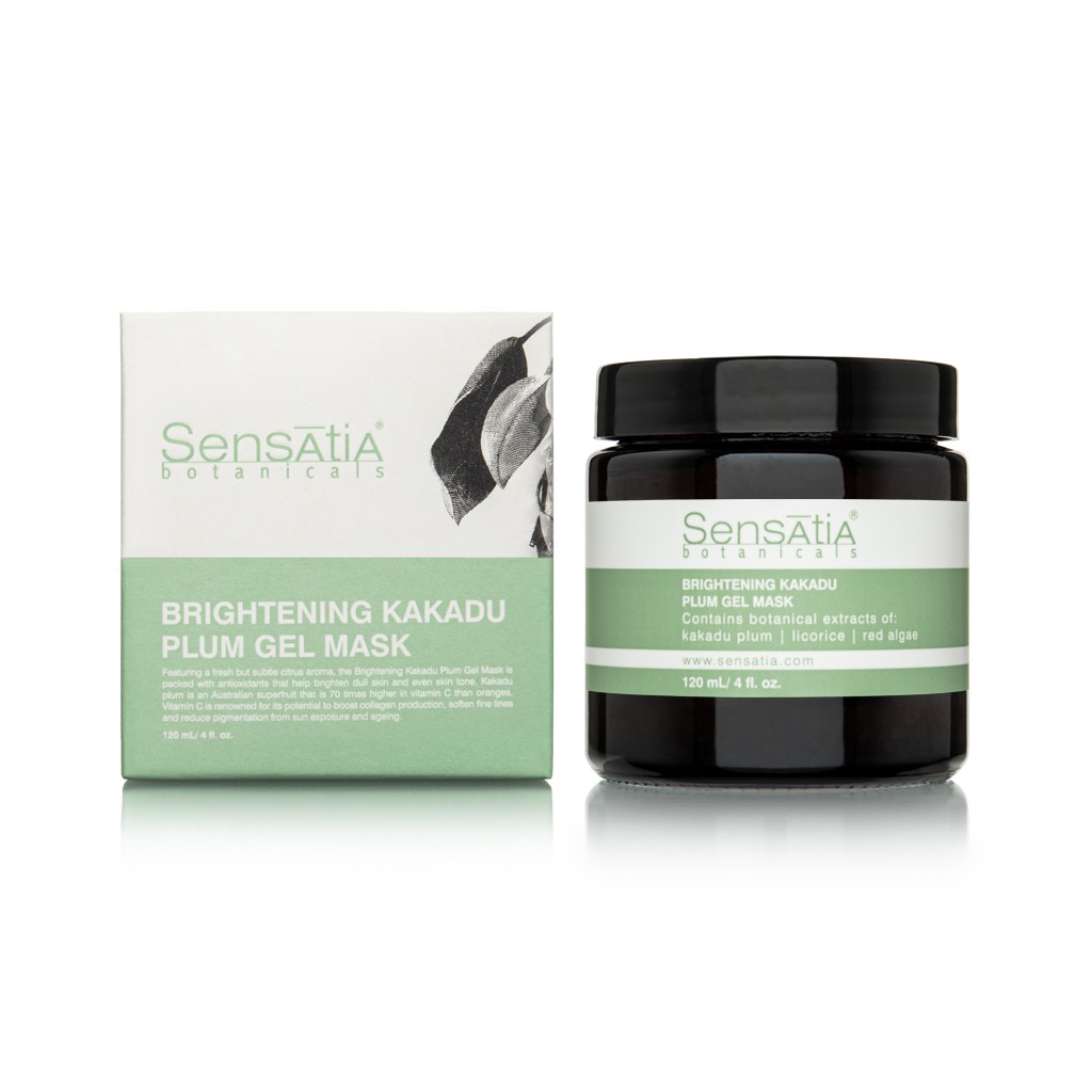 Sensatia Botanicals Brightening Kakadu Plum Gel Mask - 120mL / 4 fl.oz.