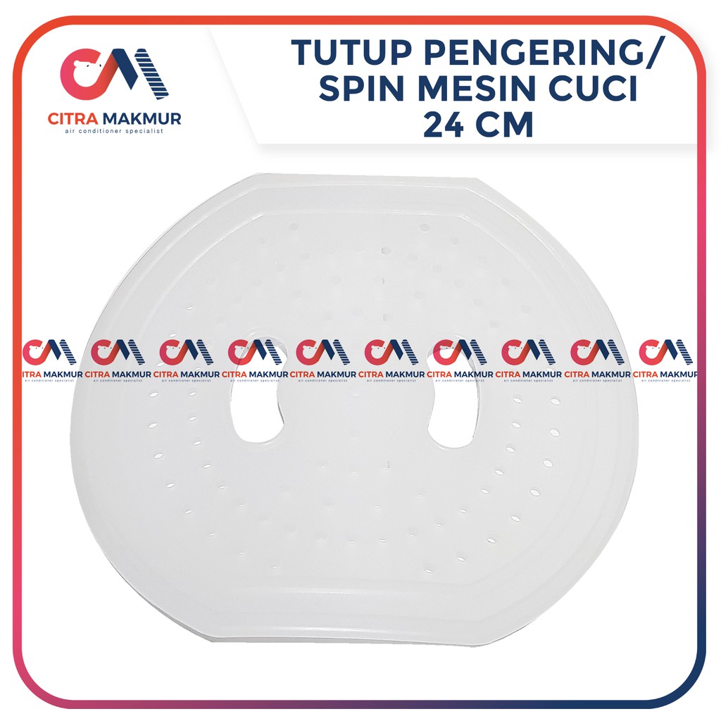 Tutup tabung Pengering diameter 24 cm Lonjong Spin Cover Air Mesin Cuci 24cm plastik 9.5 inci inch