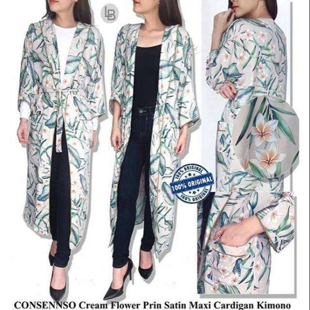 Consenso cream flower cardi