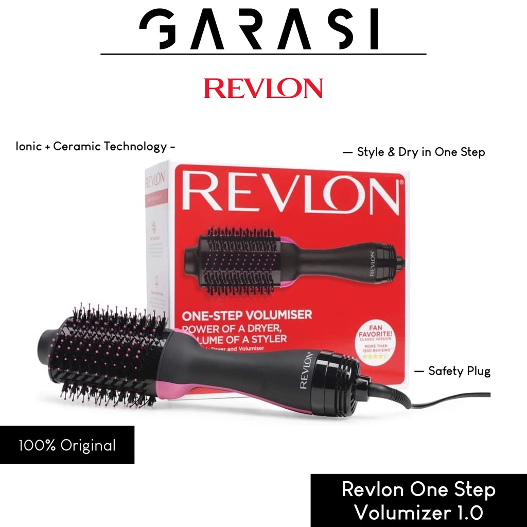 REVLON 2 in 1 Salon One Step Hair Dryer and Volumizer Styler ORIGINAL