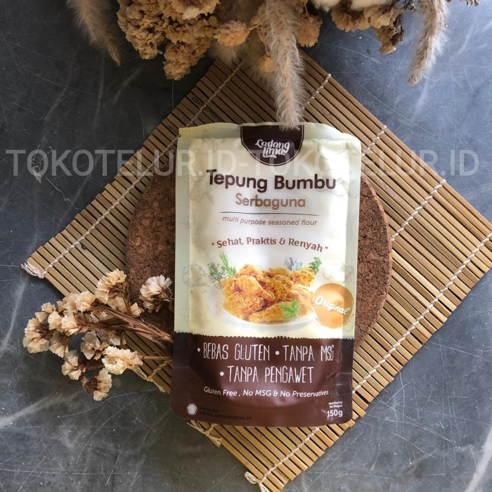 

pakai-siap-tepung-bumbu-tepung- ladang lima - tepung bumbu serbaguna (150gram) - tepungpisang