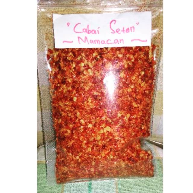 

Bumbu cabai Setan//dari MAMACAN// Bener bumu cabai asli,/alami/