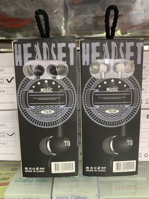 Headset TQ30 / Handsfree / Earphone / Headset Bass