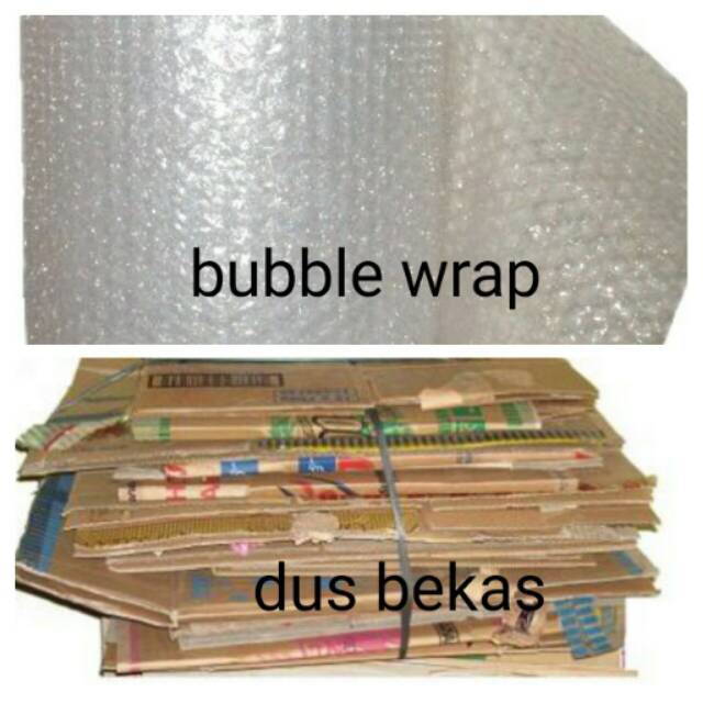 PACKING BUBLE DAN DUS TAMBAHAN