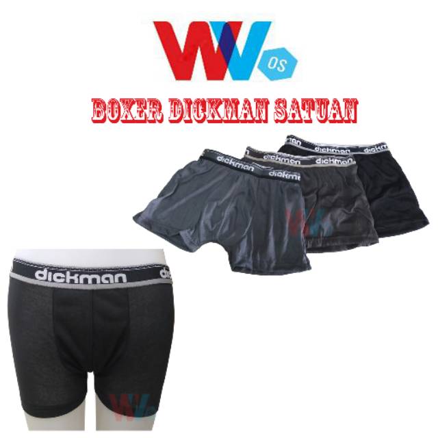 Boxer Pria Dickman satuan celana dalam pria