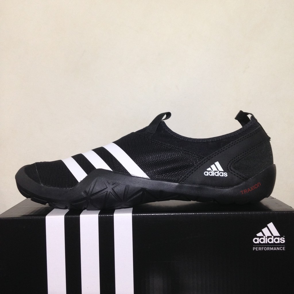 SALE Sepatu Outdoor Adidas Climacool Jawpaw Slip On Black White M29553 Original BNIB Promoted