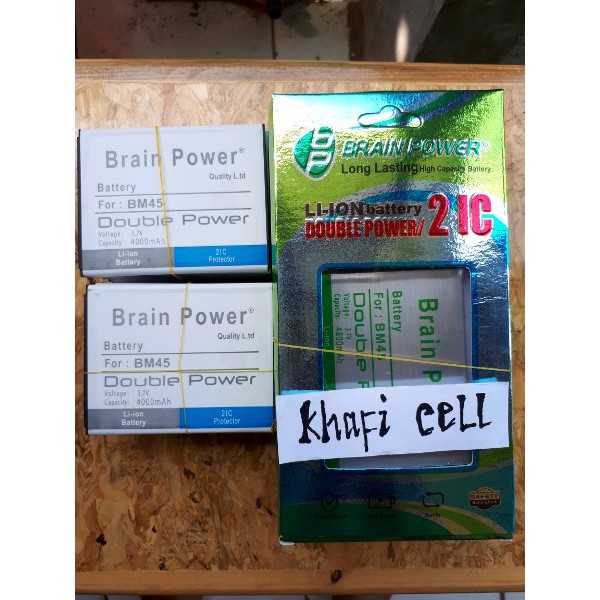 baterai batre batrai redmi note 2 bm 45 bm45 double power 4800mah