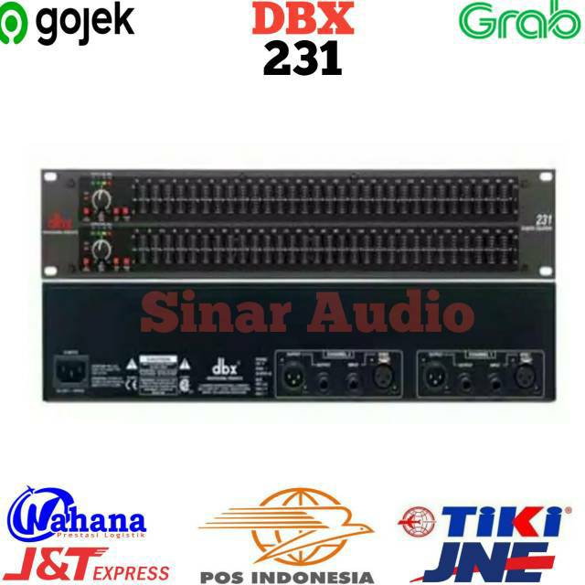 Equalizer DBX 231 - dbx231 (31 Channel )