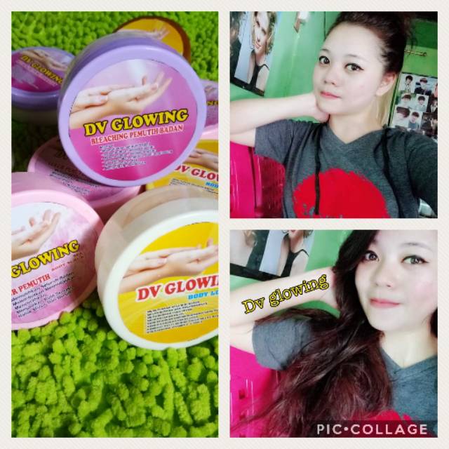 LOTION DV GLOWING,,,  proses cepat memutihkan