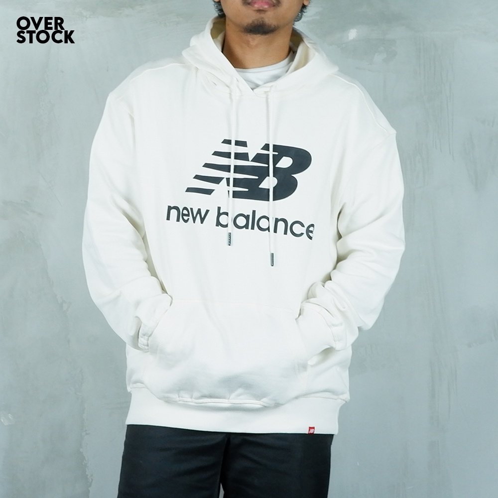 New Balanc*e Essentials Stacked Pullover Hoodie