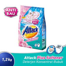 

[SALE] ATTACK Detergent Plus Softener 1200gr 1,2kg