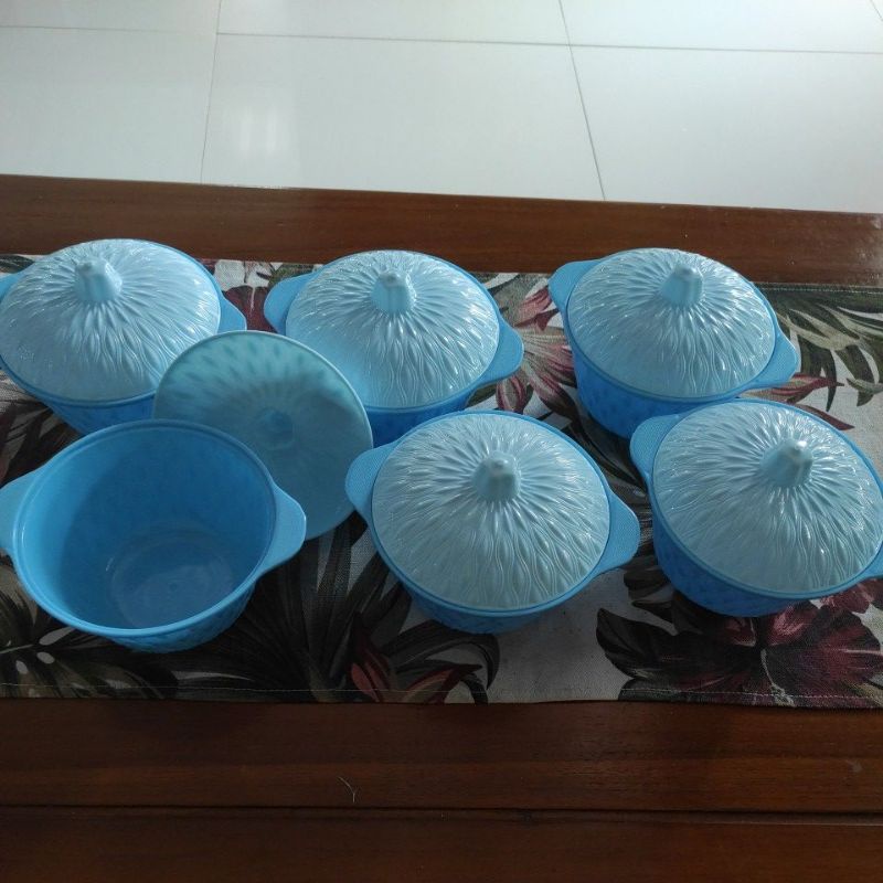 mangkuk tutup clio/mangkuk plastik tutup/mangkuk plastik murah12pcs mangkuk/6pcs mangkuk