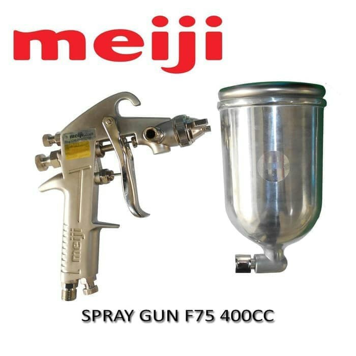 Paint Spray  Gun Cat  Meiji F75 Tabung Atas Shopee Indonesia