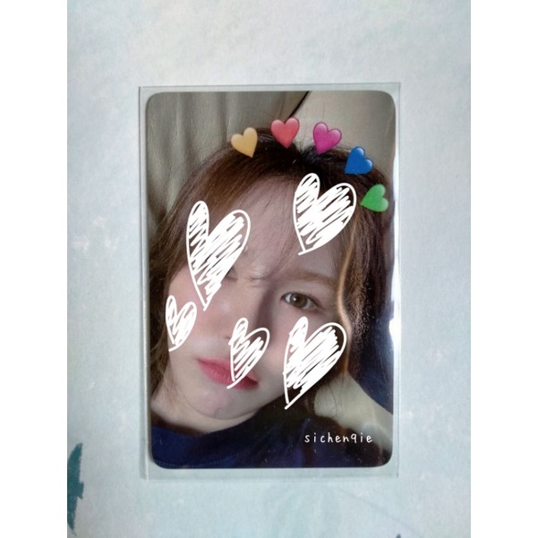 (booked) dear u letter wendy