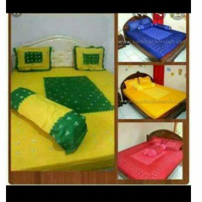 Sprei Batik Halus Jumputan