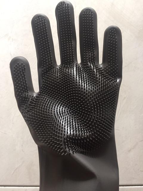 Silicone Dishwashing Gloves Magic Glove Sarung Tangan Cuci Piring