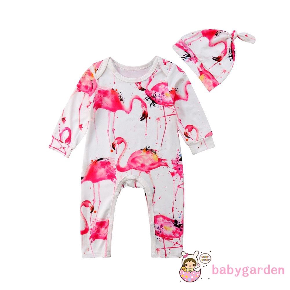 flamingo romper womens