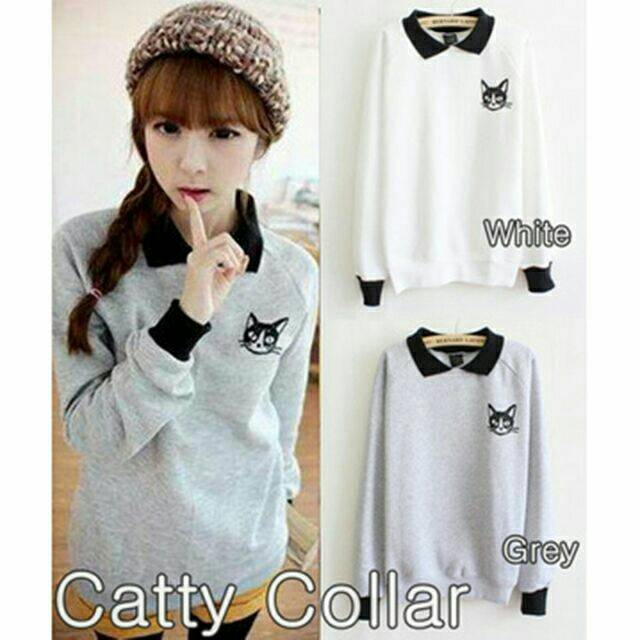 Catty Colar - Baju Rajut Atasan Wanita