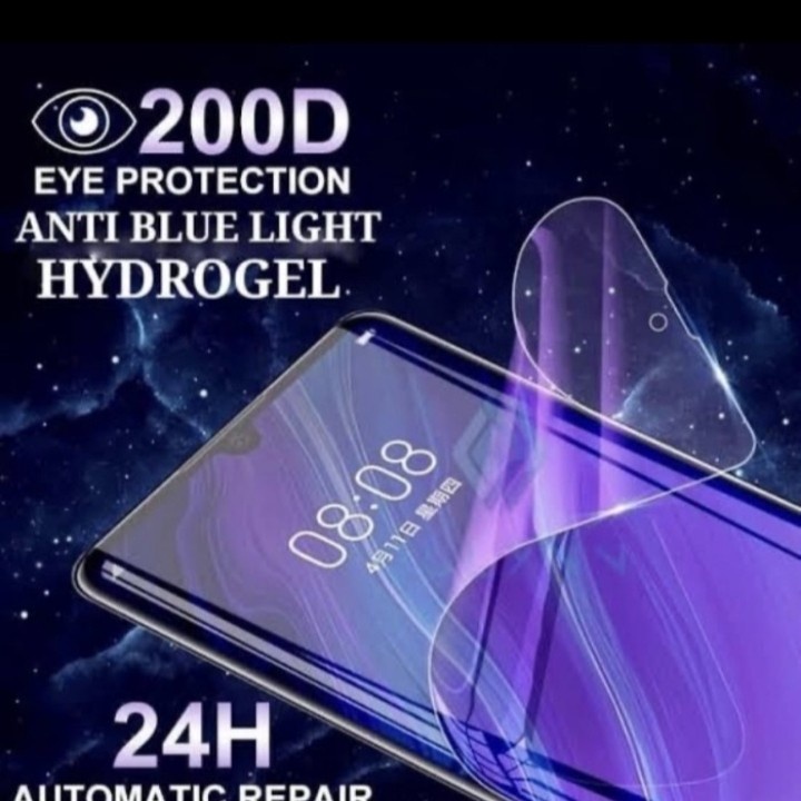 OPPO A16 A15 A15S ANTI GORES HYDROGEL BLUE LIGHT ANTI RADIASI PLASTIK HITAM GELAP SCREEN GUARD JELL PELINDUNG LAYAR BAGIAN DEPAN ANTI PEEPING MATTE ANTI MINYAK