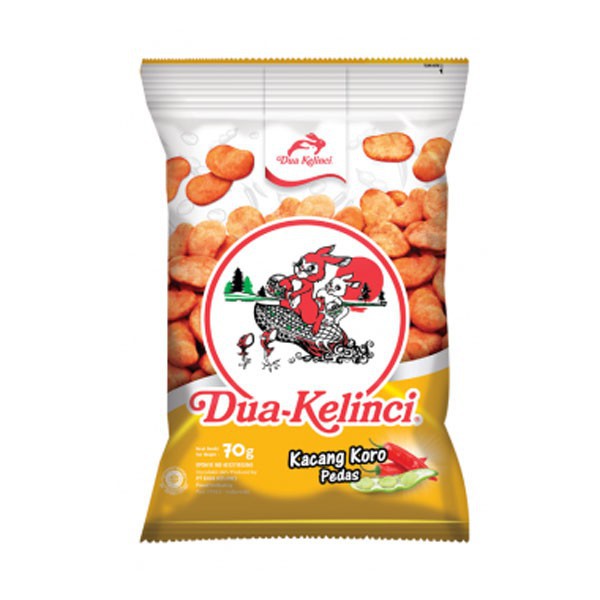 

Dua Kelinci Koroku Pedas 70 Gr