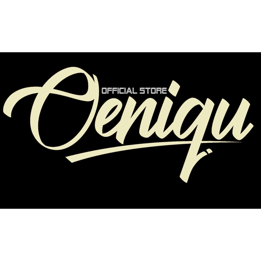 Hoodie original oeniqu unisex bonus stiker CHOMPER BLACK