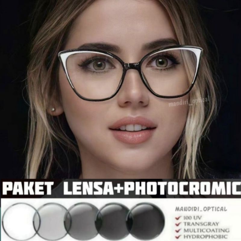 Frame kacamata CAT EYE (Paket frame+lensa) | kacamata minus | kacamata antiradiasi | kacamata photocromic | kacamata murah | kacamata wanita | kacamata kekinian | kacamata fashion | kacamata cat eye photocromic | kacamata minus | frame 4846 | cat eye