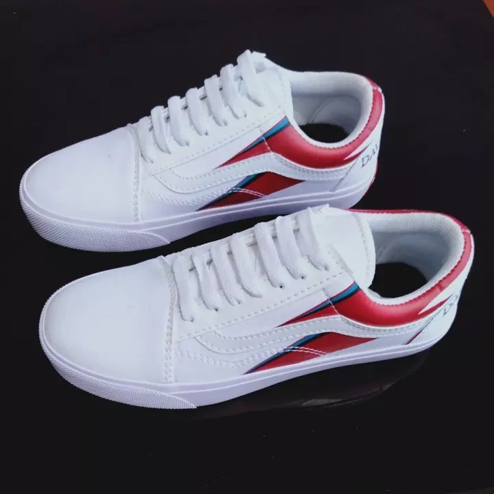 SEPATU SNEAKERS VANS DAVID BOWIE PREMIUM HITAM SNEAKERS SEKOLAH UNISEK PRIA DAN WANITA FREE BOX