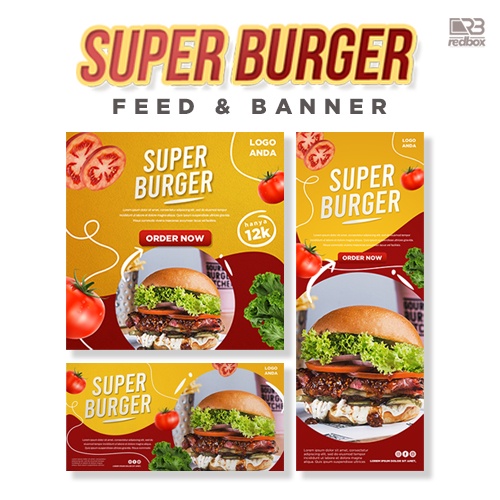 DESAIN BANNER PROFESIONAL/BANNER USAHA MAKANAN