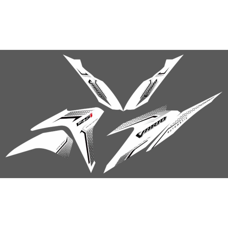 STRIPING TRANSPARAN VARIO OLD 125 STRIKER CUSTOM TRANSPARAN VARIO OLD 125