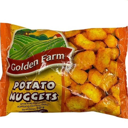 Golden Farm Potato Nuggets / Kentang Pompom 750gram