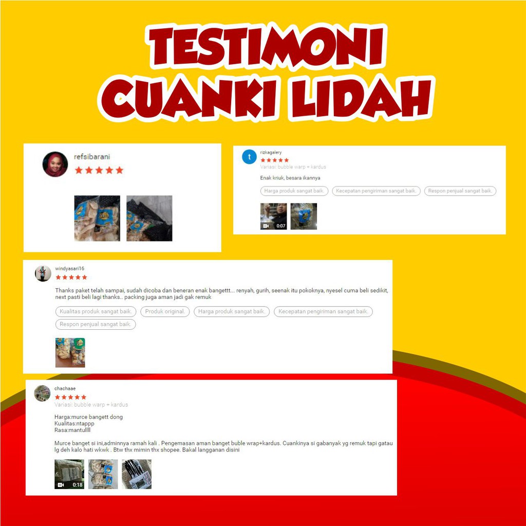 

2Xbtygneal Sakha Snack ) Cuanki Lidah 100 Pcs - Cuanki Lidah 150 Biji - Khas Garut - Toping Baso