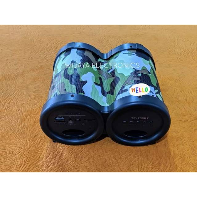 Speaker Advance Portable Bluetooth TP 200BT Extra Power Sound