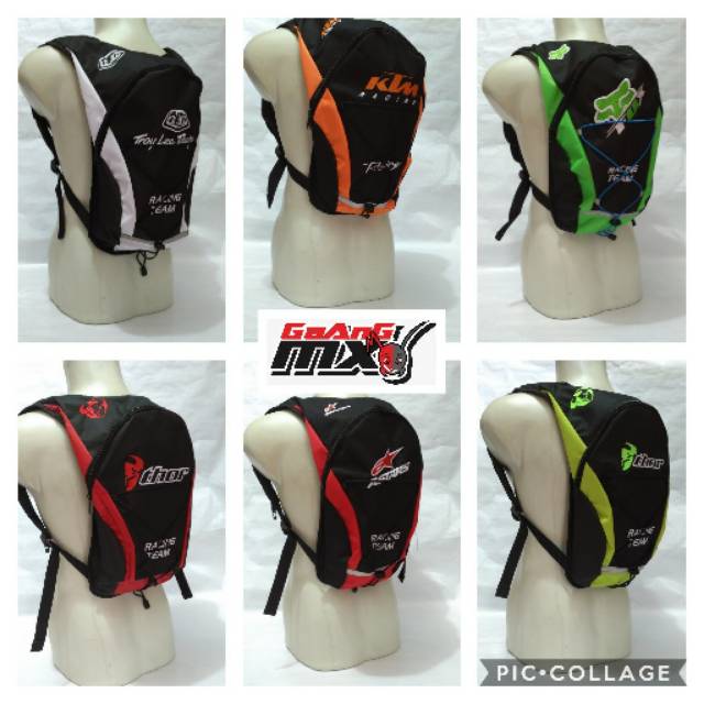Tas punggung hydro cross trail speda KTM FOX ALPIN THOR