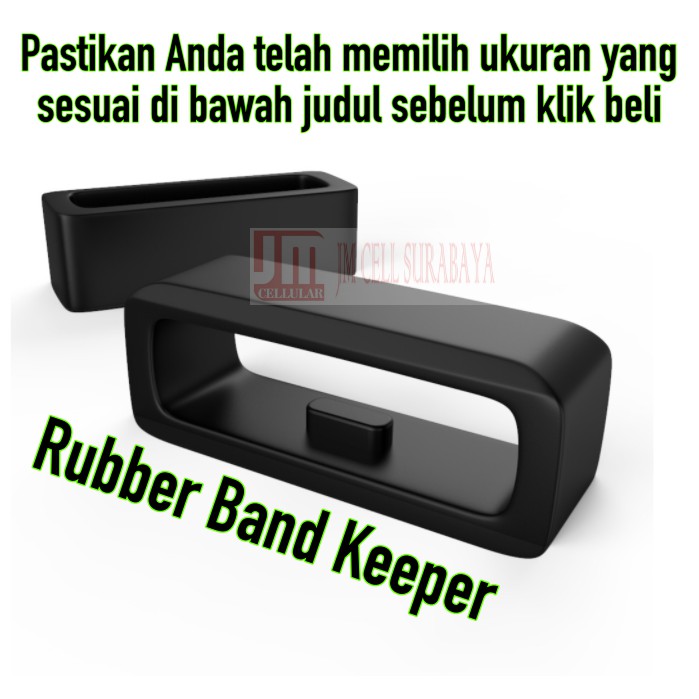 Band Keeper Tali Kecil Rubber Pengikat Lidah Strap Tali Jam Tangan