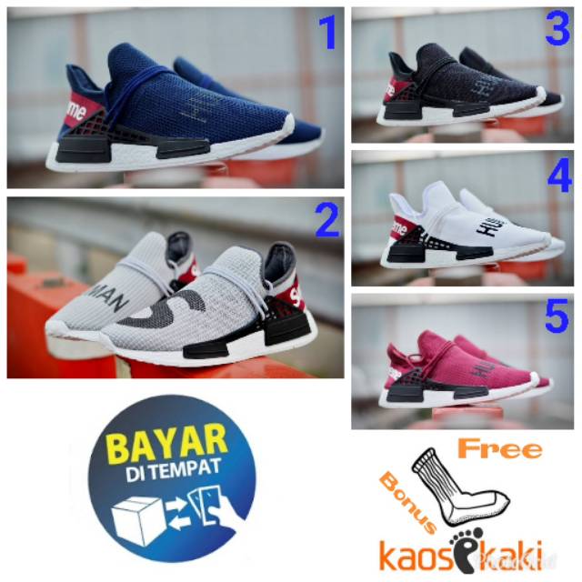 SEPATU SNEAKERS ADIDAS HUMANRACE SUPREME SLOP MEN TERMURAH