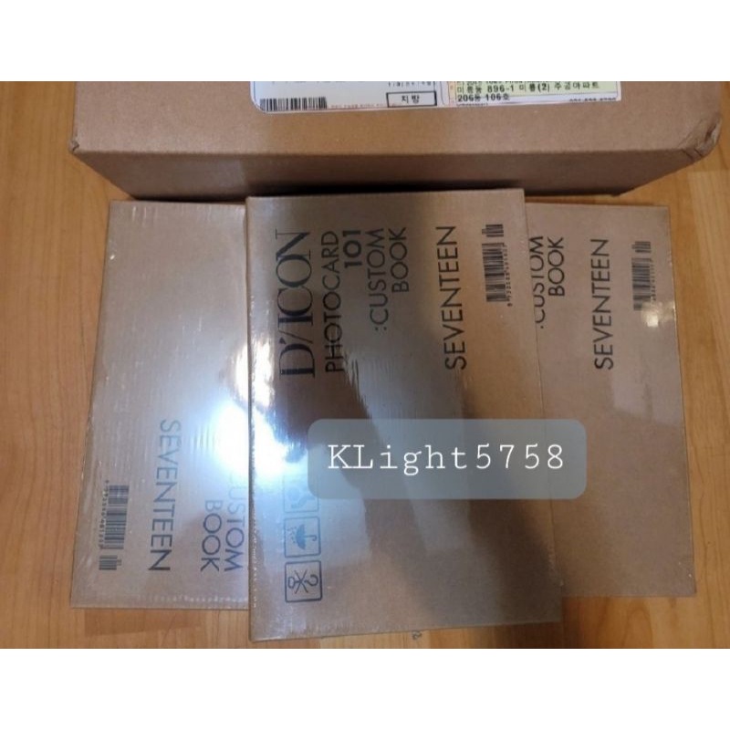 [Booked] Seventeen DIcon 101 Custom Book Fullset