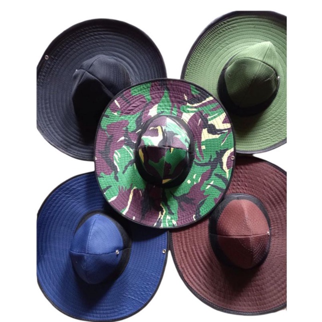 Topi Petani Lebar / Topi Bertani anti panas matahari