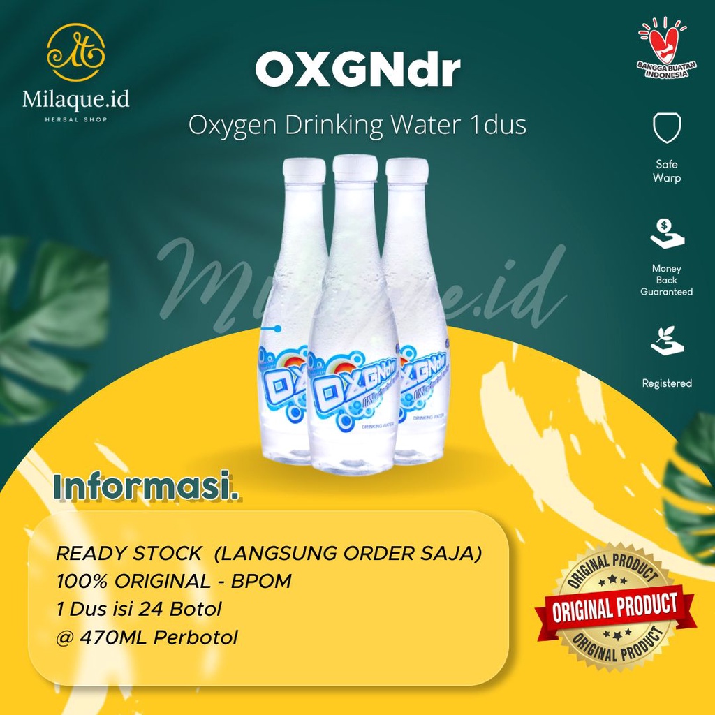 

Air Oxy CJDW / OXY Drinking Water / Air Minum Oksigen (1 Dus)